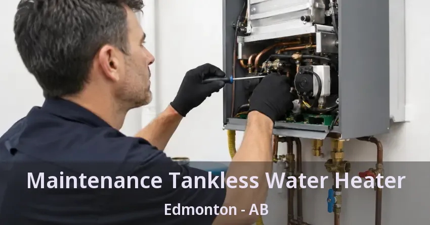 Maintenance Tankless Water Heater Edmonton - AB