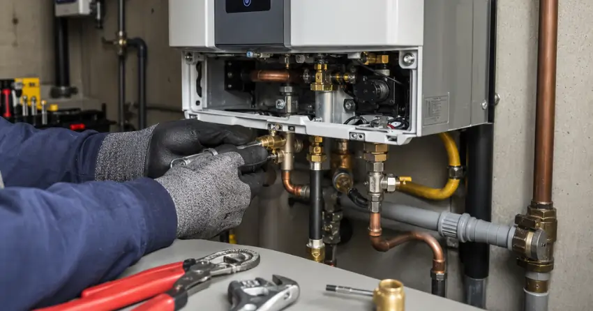 tankless water heater gas services maintenance