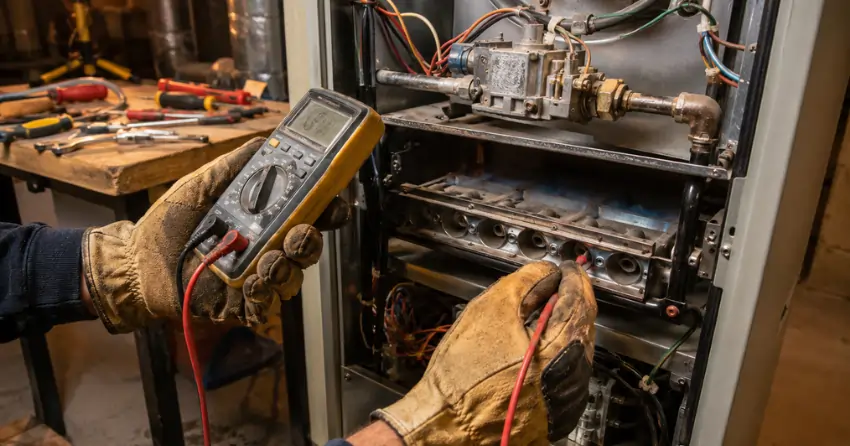 heating system repair assessment and diagnostics in Edmonton