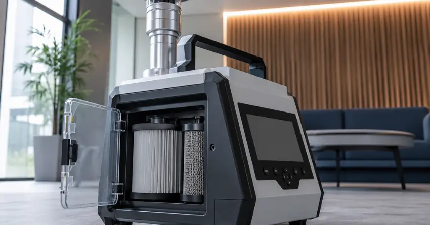 indoor air quality testing equipment particulate matter sampling