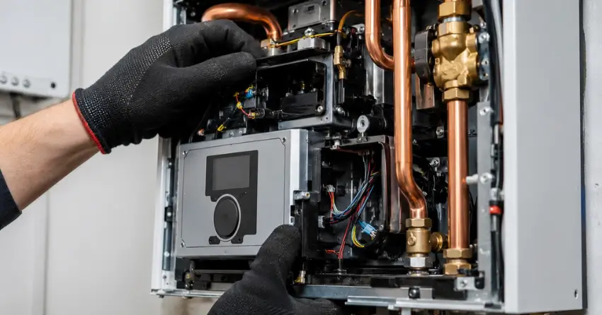 tankless hot water heater maintenance Edmonton   system service