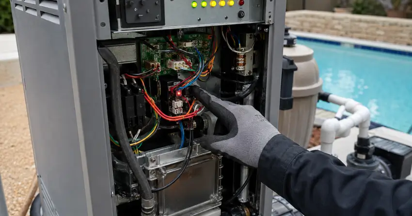 pool heater common problems diagnosis Edmonton