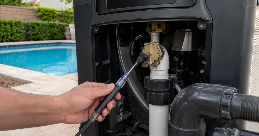 pool heater flow switch inspection Edmonton