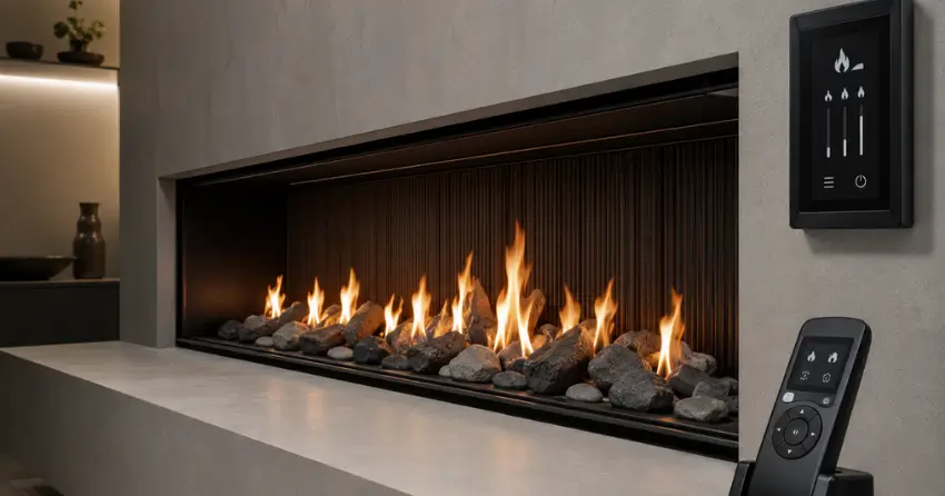 gas fireplace remote system and control hardware service